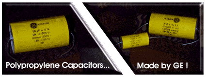 Polypopylene Capacitors made by GE !