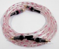Alpha-Core 'Micro Purl' Copper Interconnects, 25 AWG, RCA - Pair