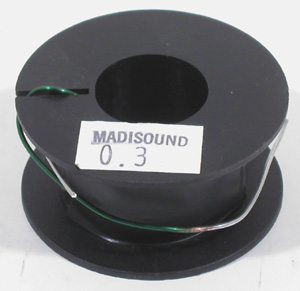 Madisound 0.3 mH 19 AWG Air Core Inductor