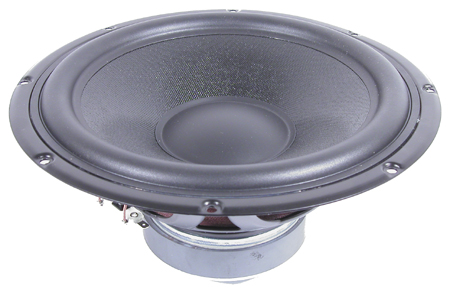 Peerless SLS 830668 10" Woofer - Coated Paper Cone