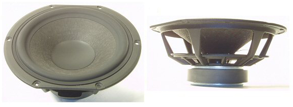 Peerless Nomex 830869 - 8" Nomex Cone Woofer